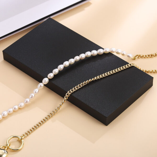 Ladies 14K Real Gold European And American Temperament Female Retro Clavicle Chain - Image 2