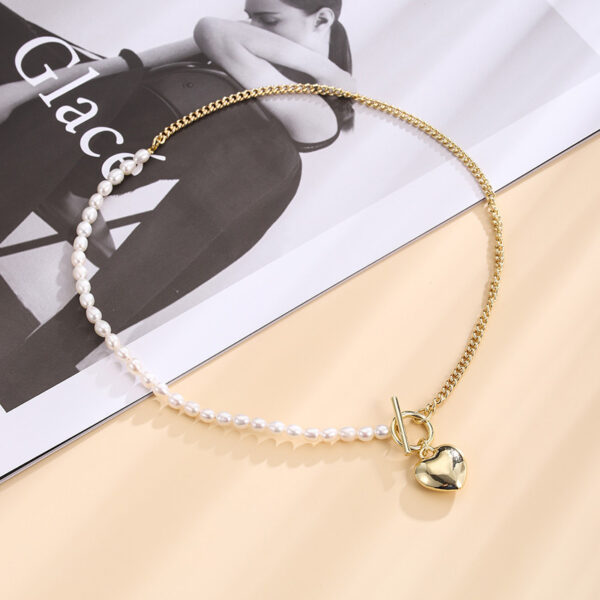 Ladies 14K Real Gold European And American Temperament Female Retro Clavicle Chain - Image 4