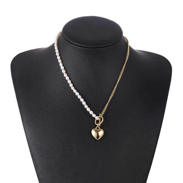 Ladies 14K Real Gold European And American Temperament Female Retro Clavicle Chain - Image 3