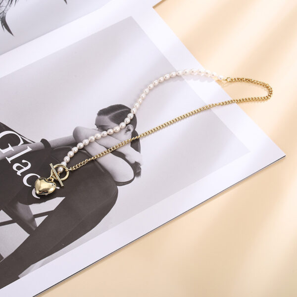 Ladies 14K Real Gold European And American Temperament Female Retro Clavicle Chain - Image 6