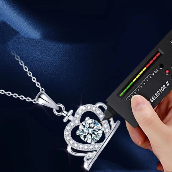 Fashion Simple Crown Diamond Necklace Clavicle Chain - Image 2