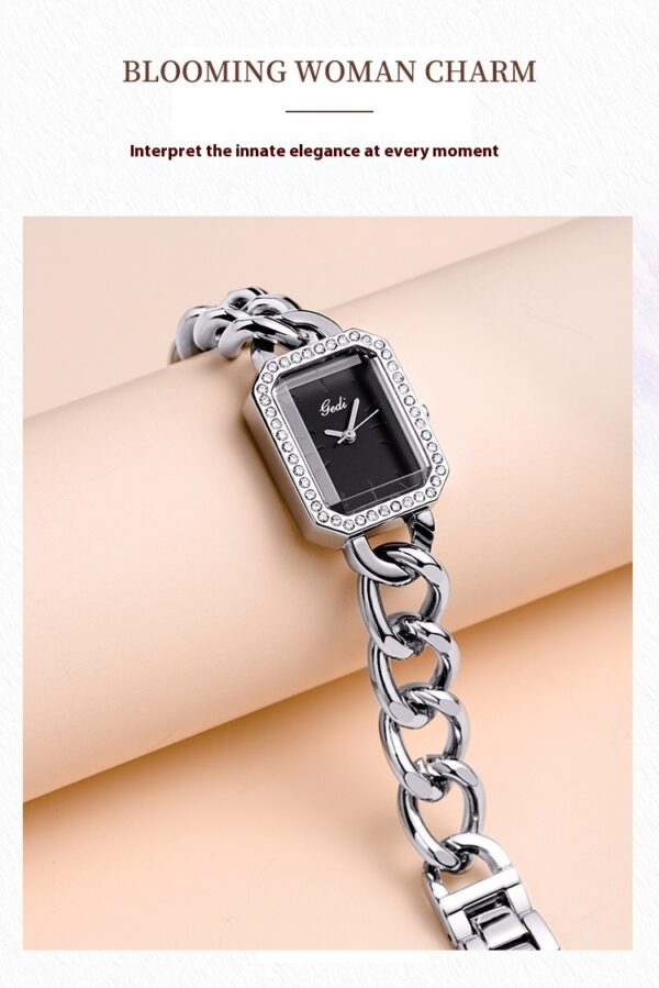 Square Watch Women's Light Luxury And Simplicity Watch - Image 3