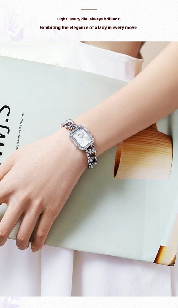 Square Watch Women's Light Luxury And Simplicity Watch - Image 5