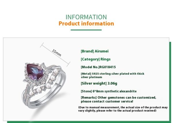 S925 Sterling Silver With Freshwater Pearl Ring - Image 5