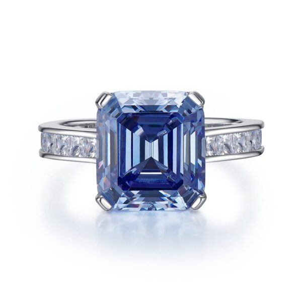 High Carbon Diamond Female European And American Style Fashion Ring - Image 8